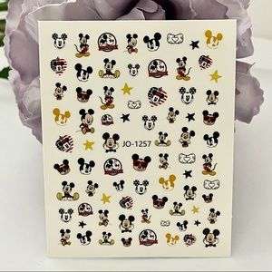 Luxury Designer Logo Fingernail Art Stickers